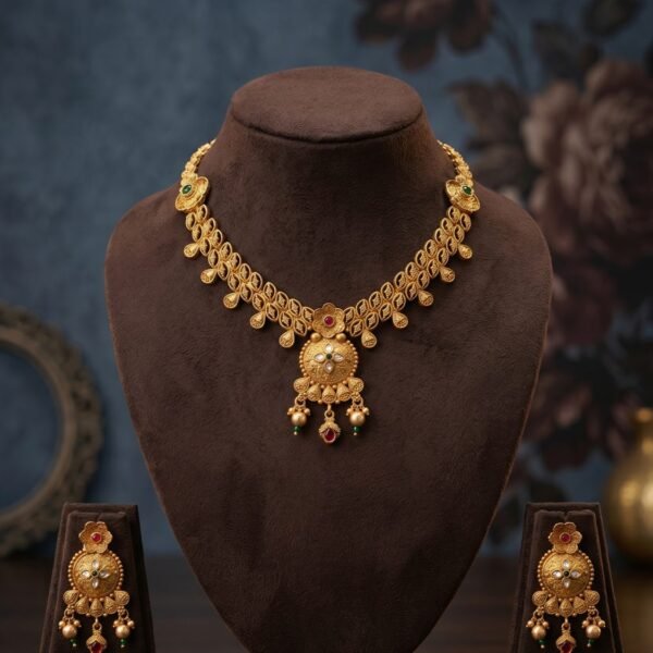 Heavy Antique Gold Necklace