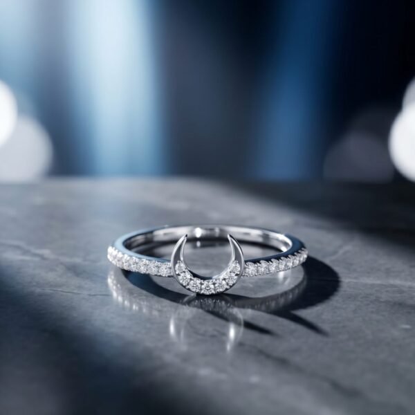 925 Silver Bold Oxidised Ring