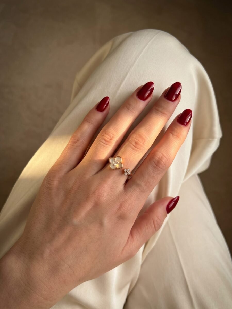 925 Silver CZ Dark Statement Ring