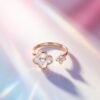 925 Silver CZ Dark Statement Ring