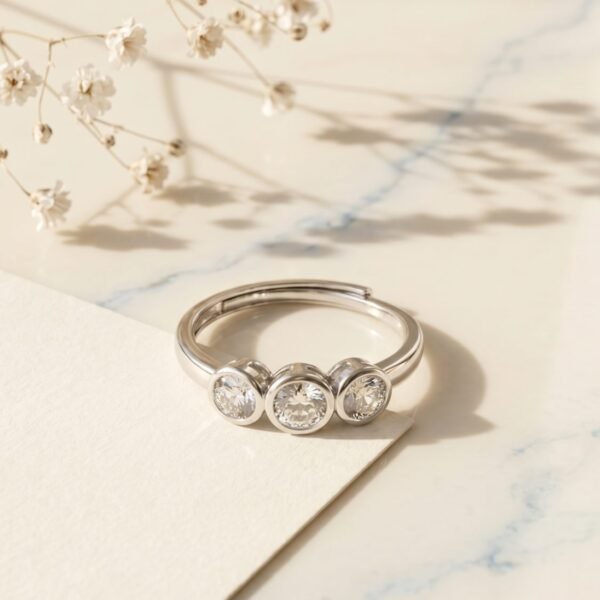 925 Silver Bold Statement Ring