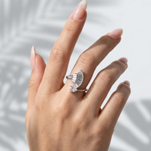 925 Silver Plain Wide Band Ring