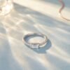 925 Silver CZ Oval Ring