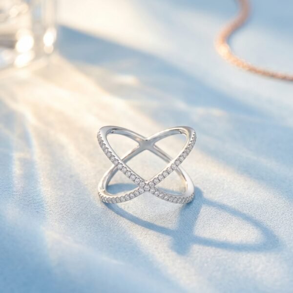 925 Silver Multi CZ Cluster Ring
