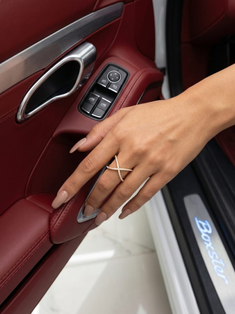 925 Silver Open Adjustable Ring