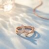 925 Silver CZ Star Burst Ring