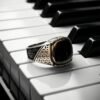 925 Silver Men’s Oxidised Bold Ring