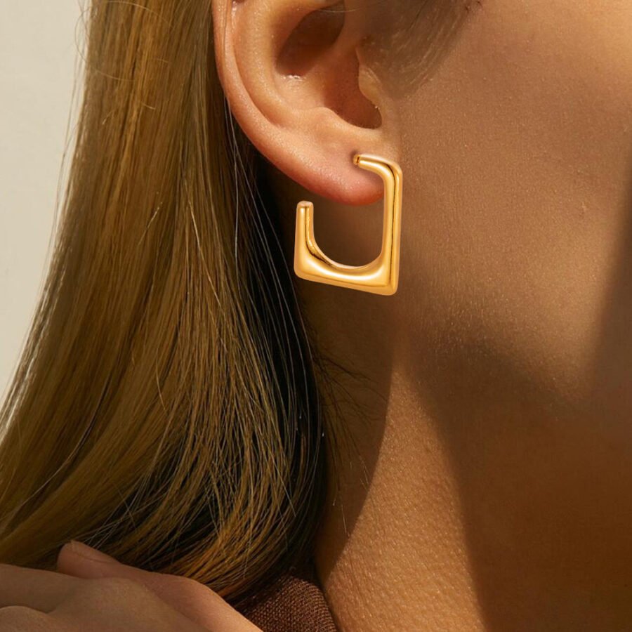 Square Hoop Earrings