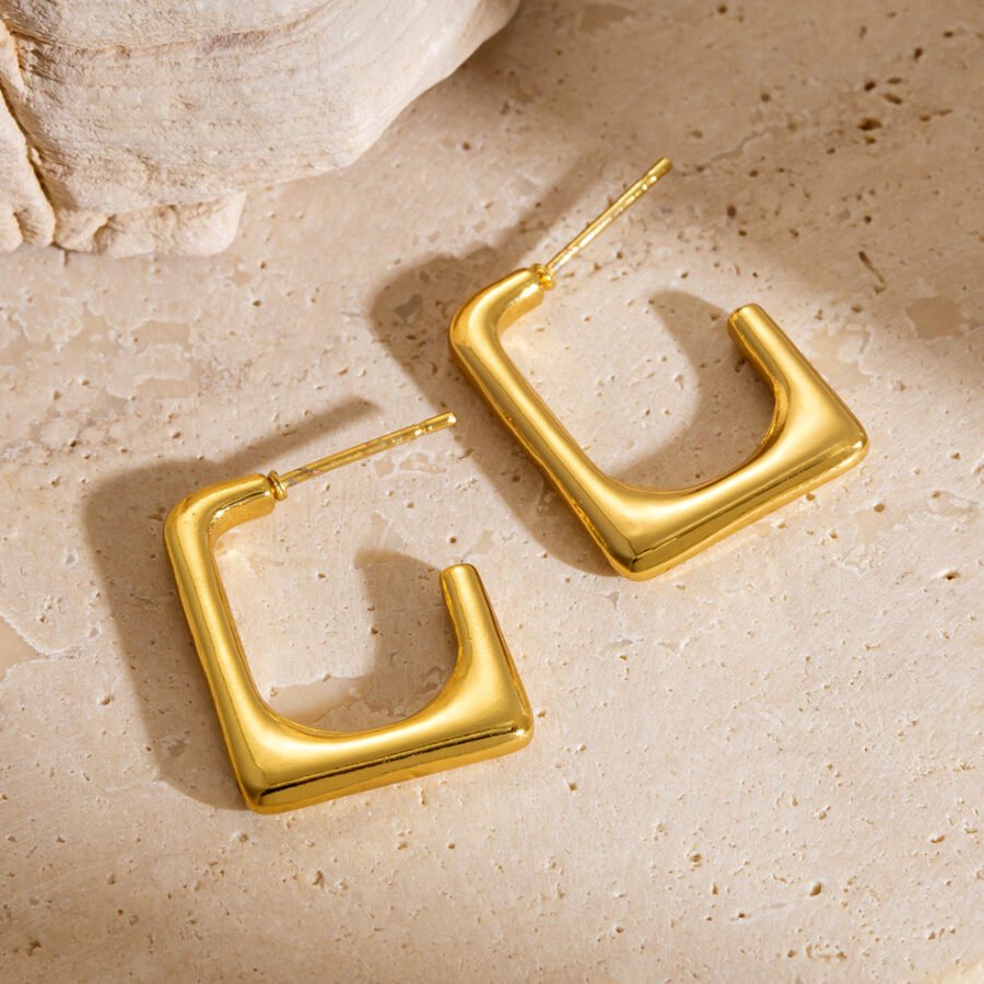 Square Hoop Earrings