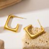 Square Hoop Earrings