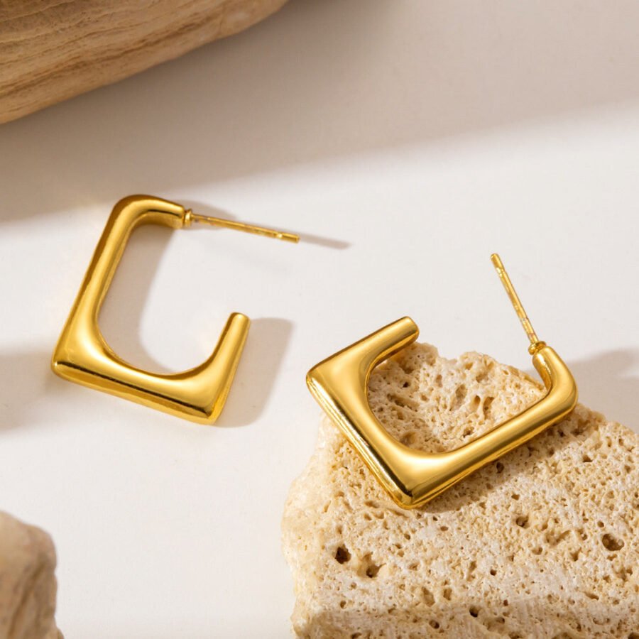 Square Hoop Earrings