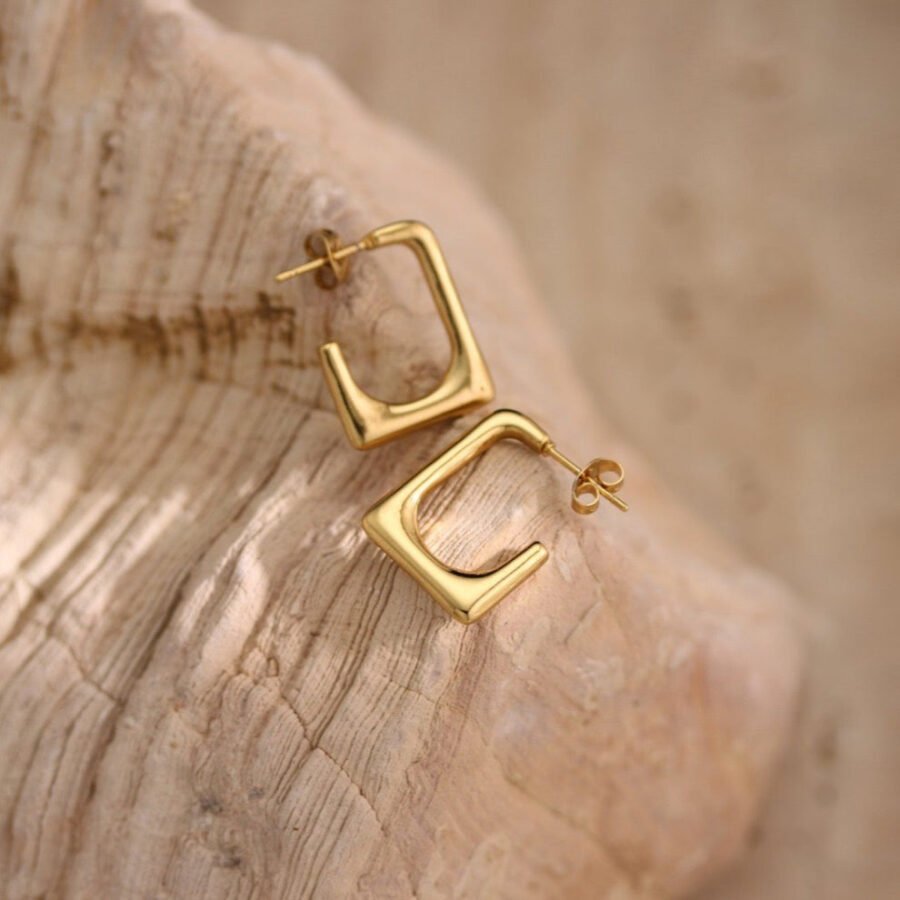 Square Hoop Earrings
