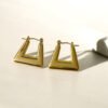 Triangle Drop Earrings