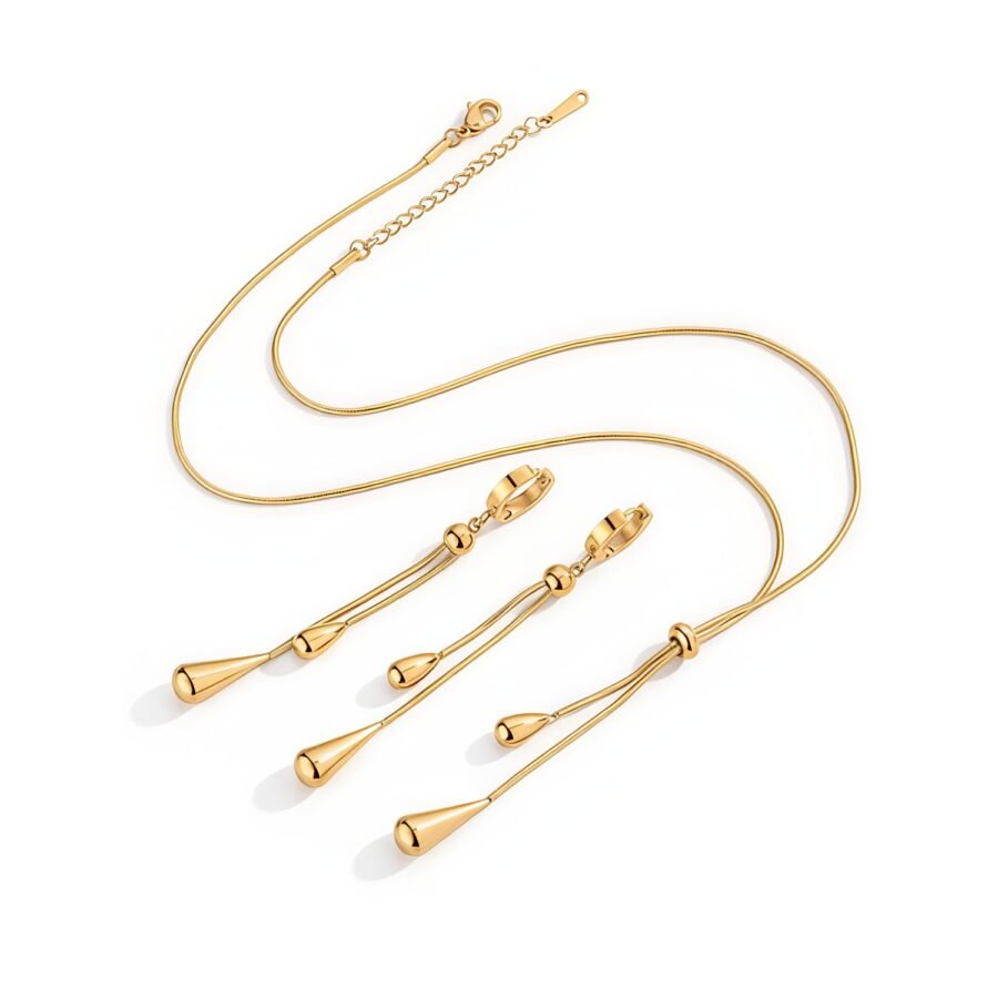 Long Tassel Drop Earrings