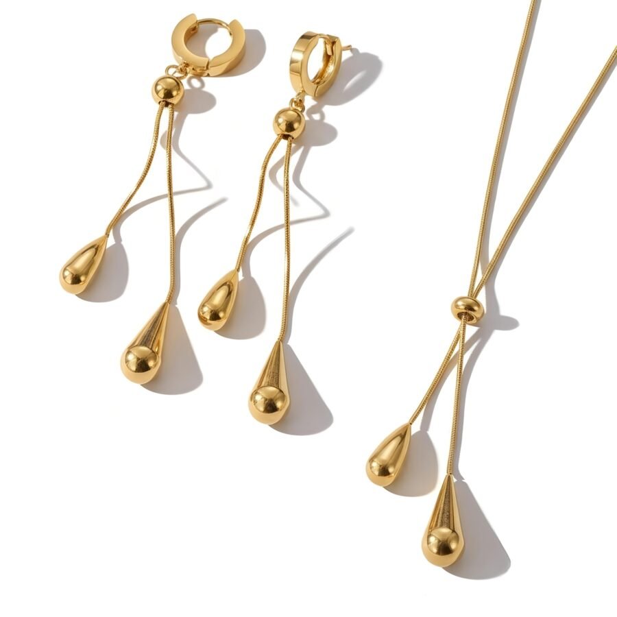 Long Tassel Drop Earrings