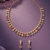 925 Silver Multicolour Drop Necklace Set
