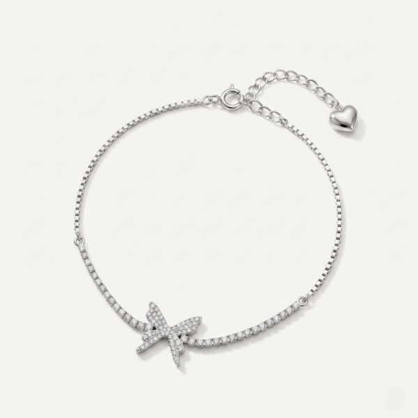 Minimal Satellite Chain Bracelet