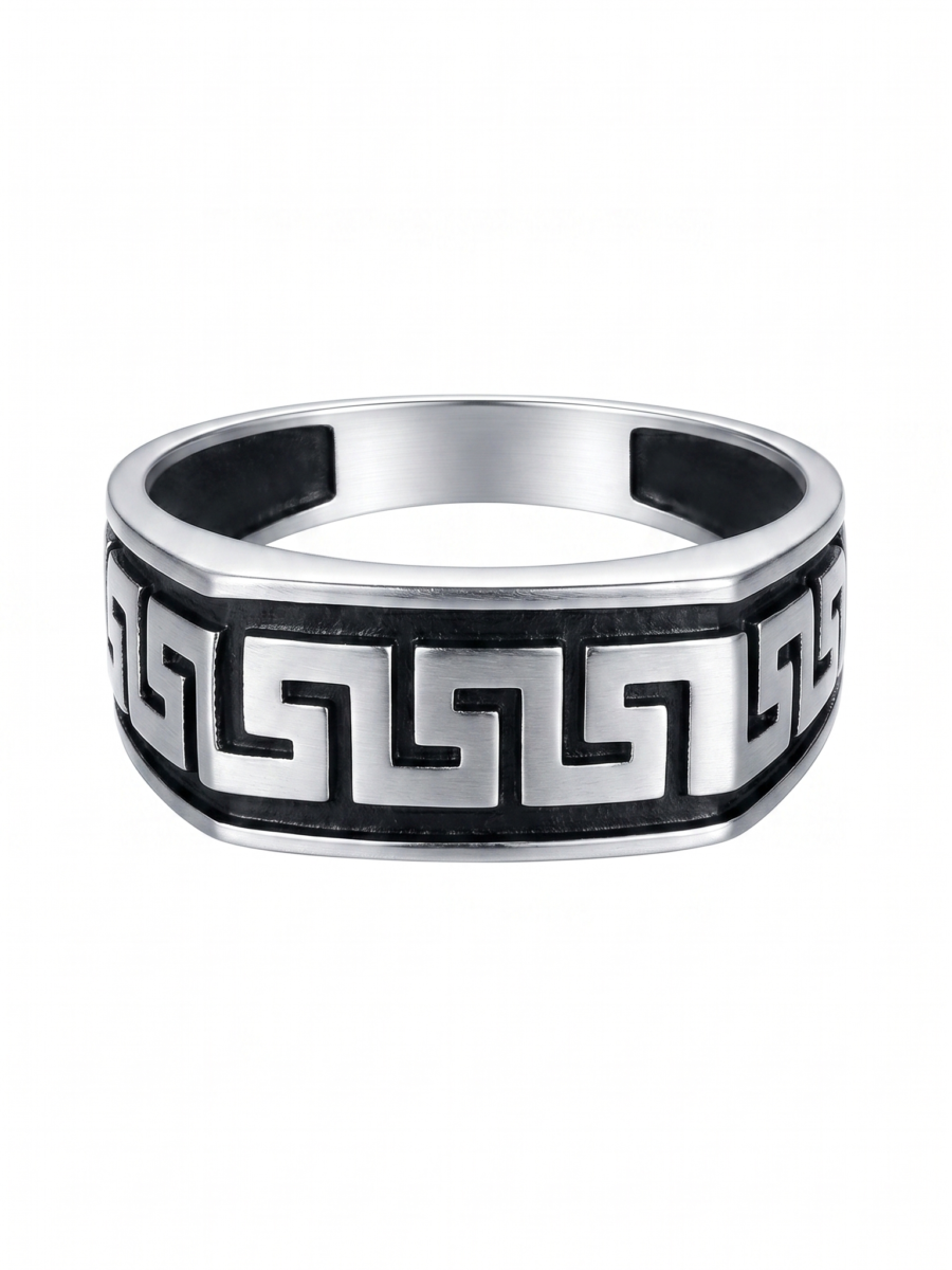 925 Silver Men's Classic Signet Ring