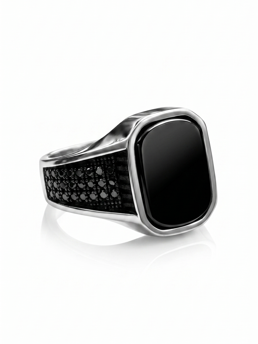 925 Silver Multi-Colour Stone Ring