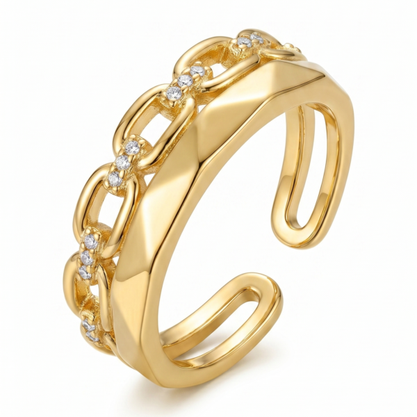 Silver Serpent Twist Ring
