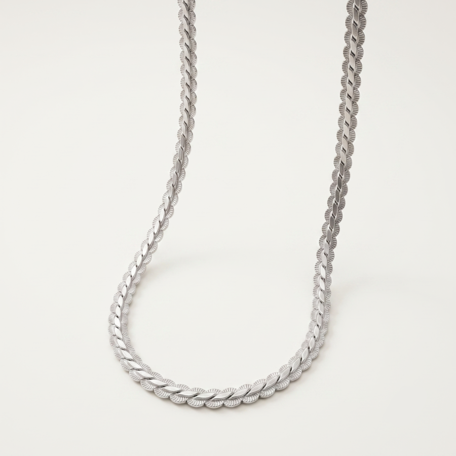 925 Silver Men's Foxtail Chain
