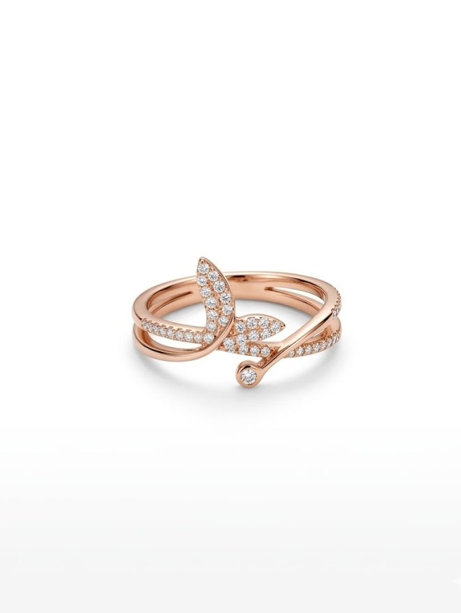 925 Silver CZ Star Burst Ring