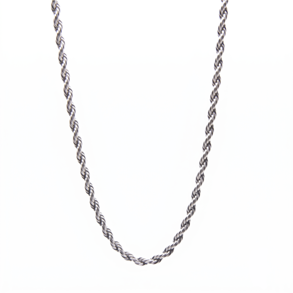 925 Silver Men's Rope Chain