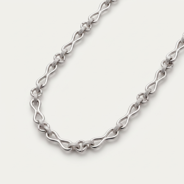 925 Silver Men's Oval Link Chain