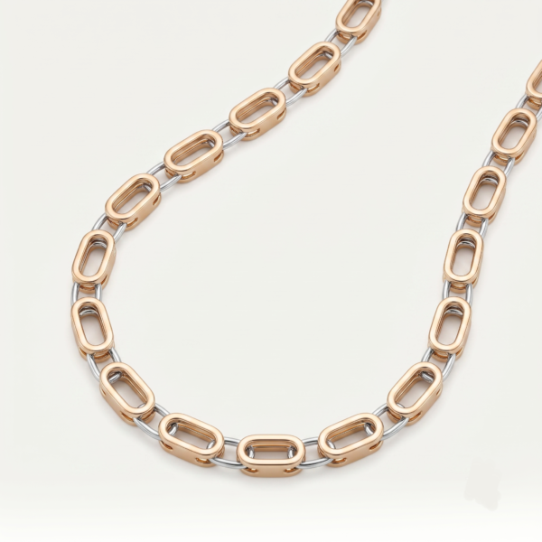 925 Silver Men's Paperclip Chain