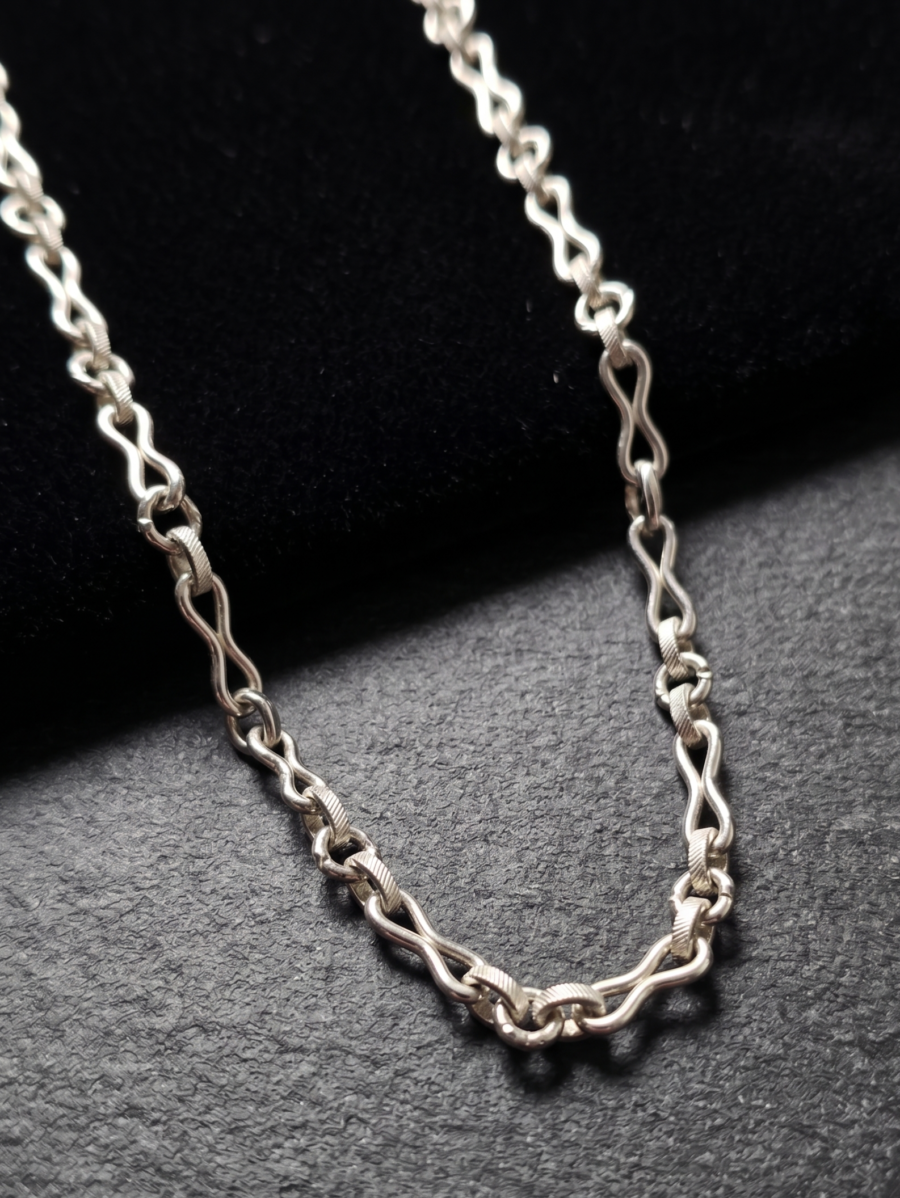 925 Silver Men's Oval Link Chain