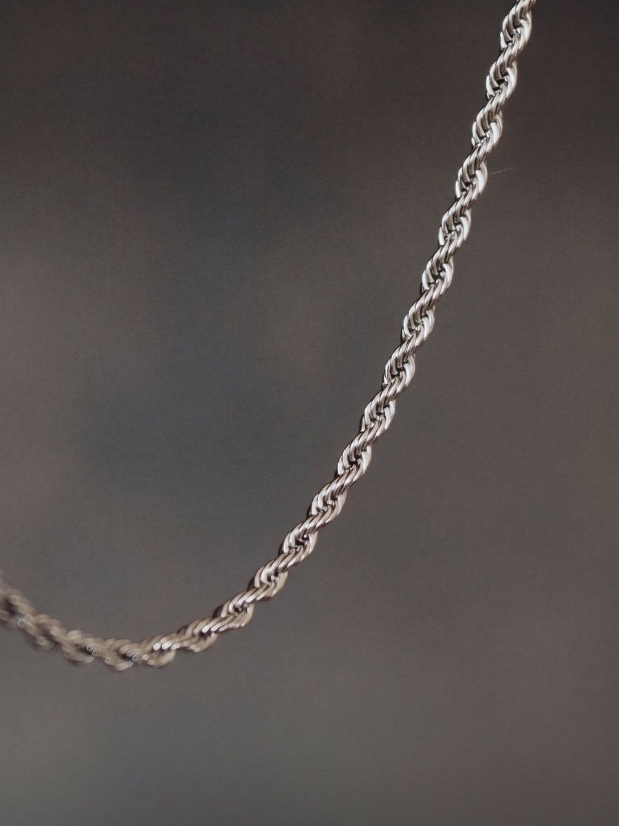 925 Silver Men's Rope Chain