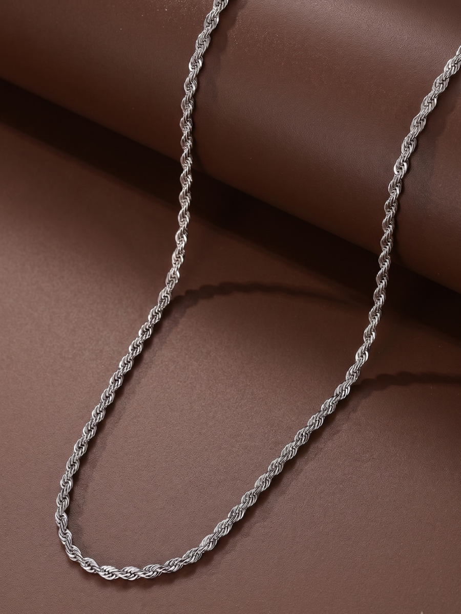 925 Silver Men's Rope Chain