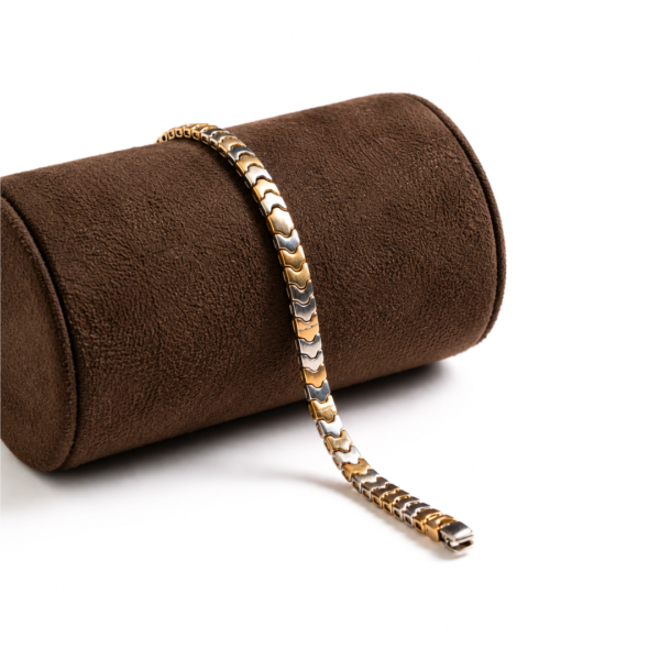 925 Silver Men's Pave Chain Bracelet