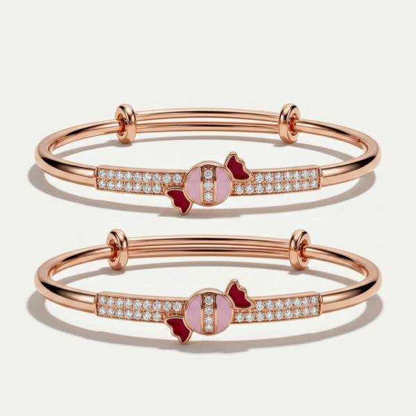 925 Silver Butterfly Baby Bangle