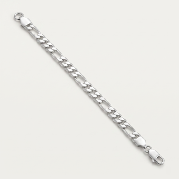 925 Silver Men's Medium Curb Bracelet