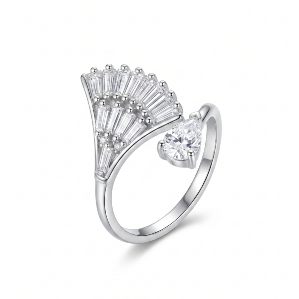 925 Silver Plain Wide Band Ring