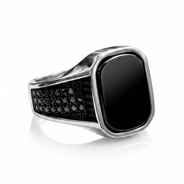 925 Silver Multi-Colour Stone Ring