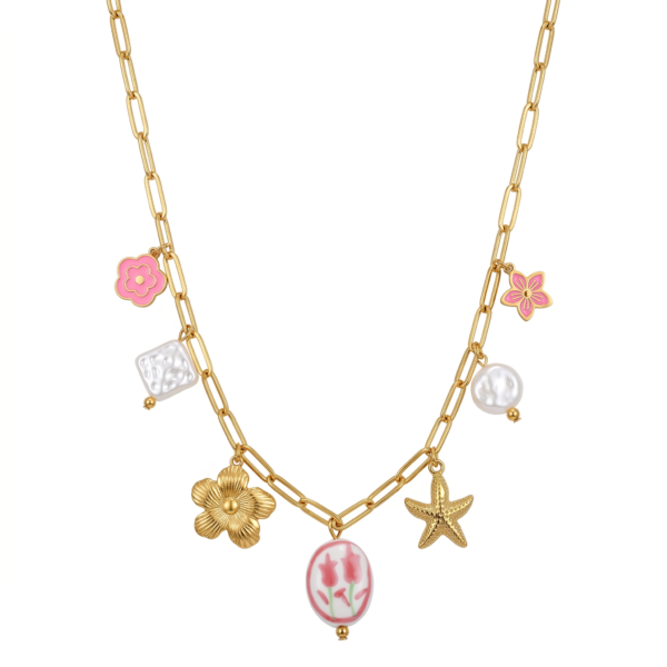 Pearl Station Necklace