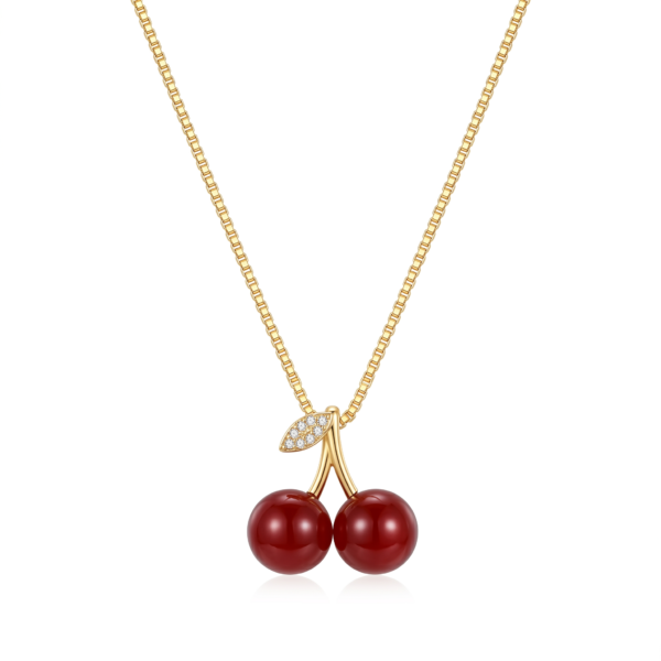 Floral Charm Pendant Necklace