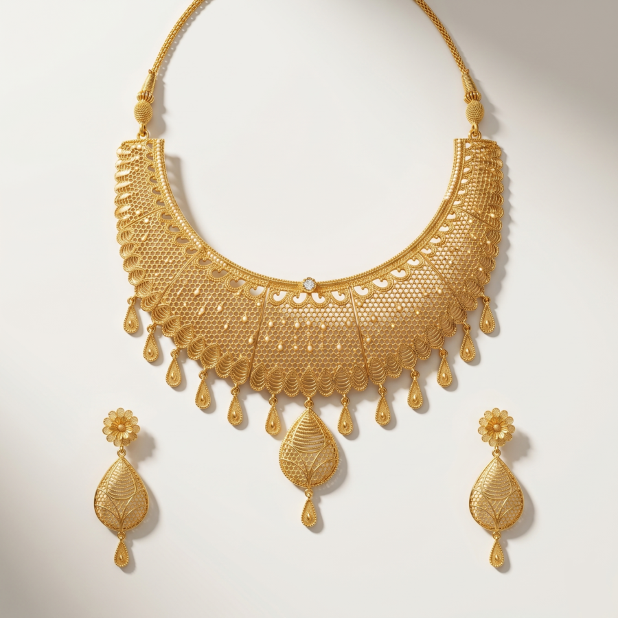 Collar Necklace Set