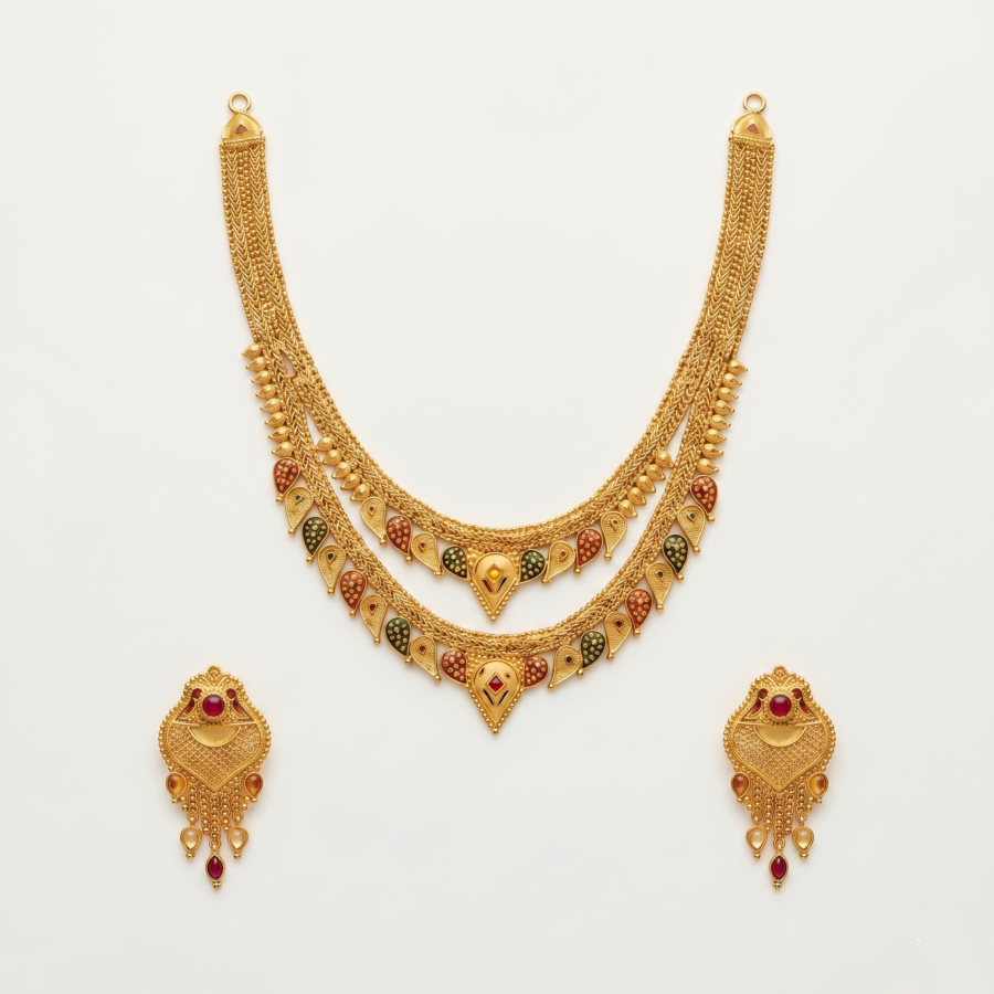 Gold Pendant Necklace
