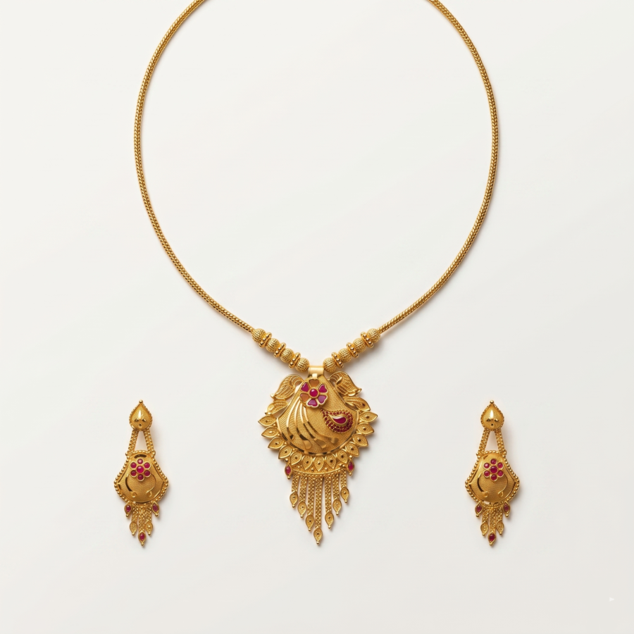 Large Pendant Necklace